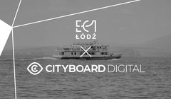 Cityboard Digital promuje wystawę Kino Polonia EC1 Łódź