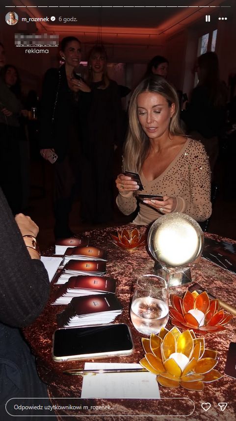 Małgorzata Rozenek na evencie w Paryżu