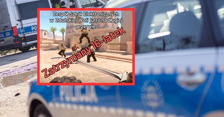 Taki filmik wrzucił 16-latek. Reakcja policji ze Zduńskiej Woli