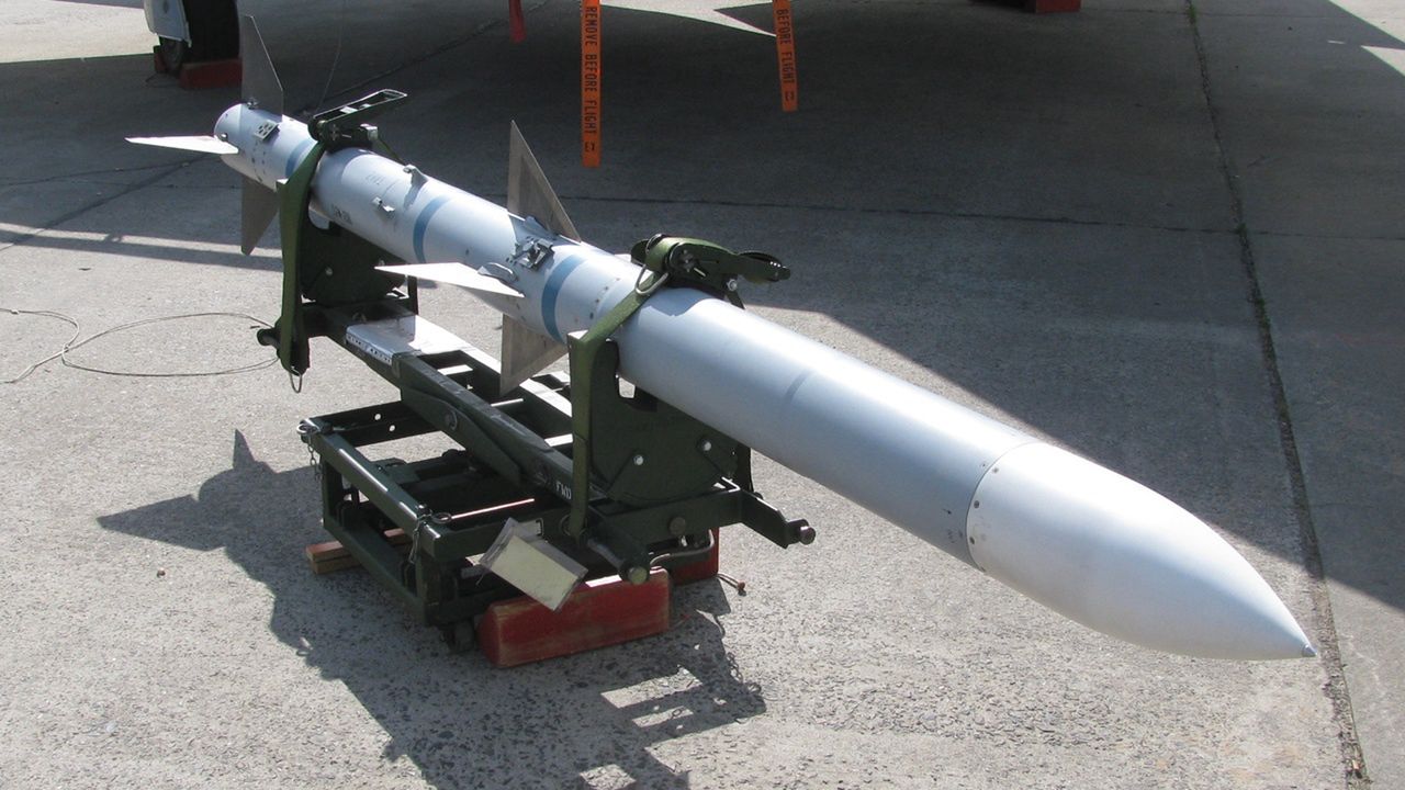 AIM-120 AMRAAM air-to-air missile