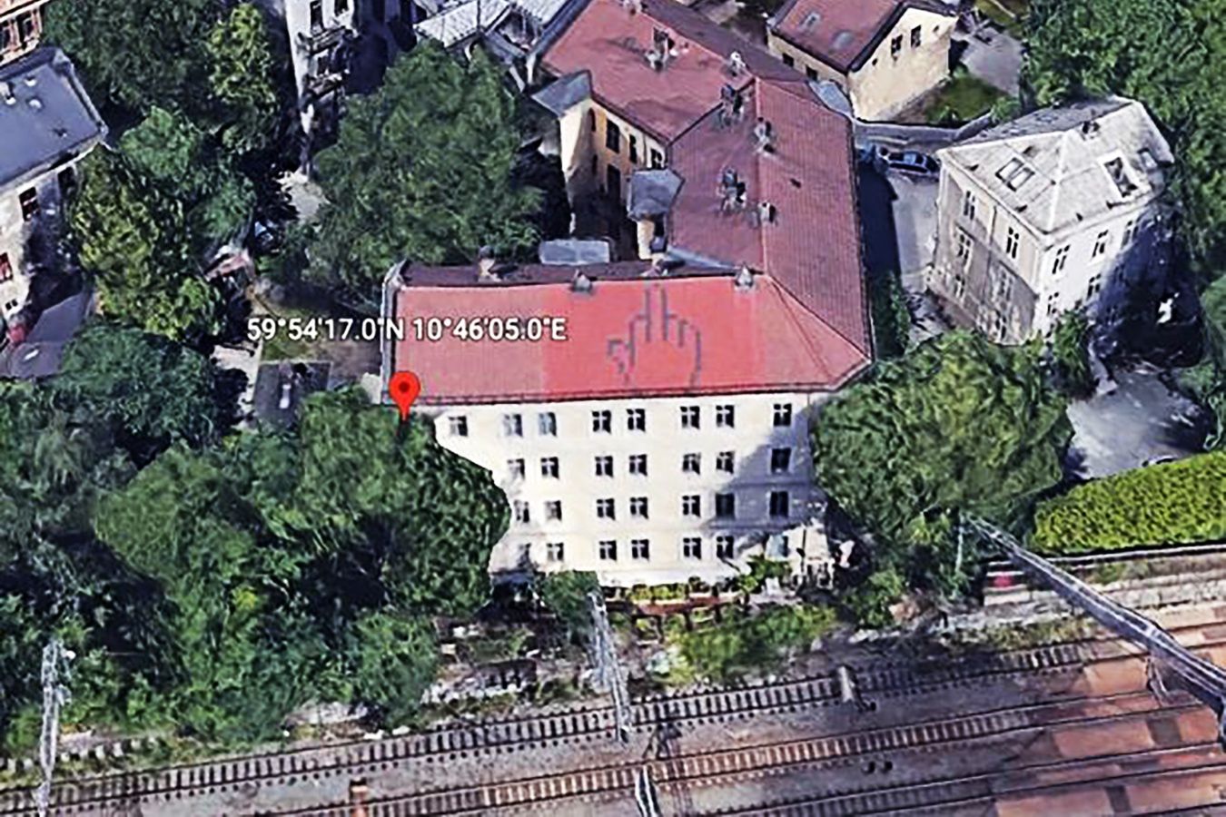 Na budynku znaleziono wulgarny symbol