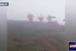 Tragiczny finał poszukiwań śmigłowca z prezydentem Iranu. Takie były pierwsze nagrania