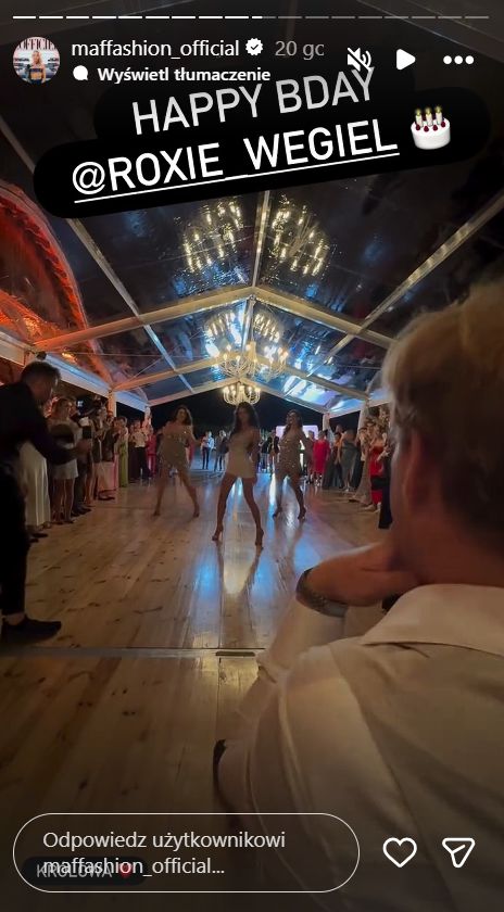 Roksana Węgiel zachwyciła Kevina Mgleja tańcem