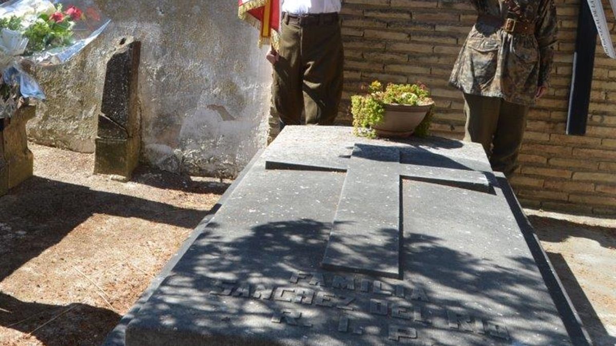 Grób Lilianny Skorel w Hiszpanii