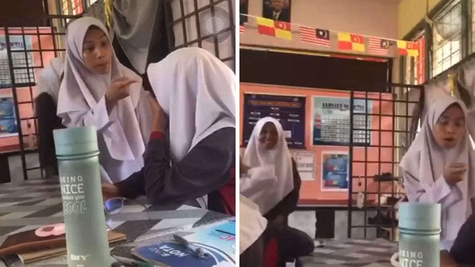 Nagranie z malezyjskiej szkoły