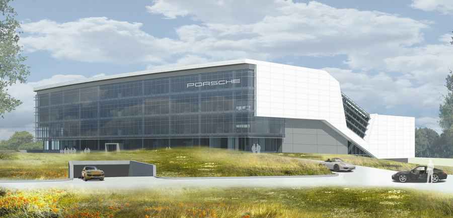 Nowa, zielona siedziba Porsche w USA 2