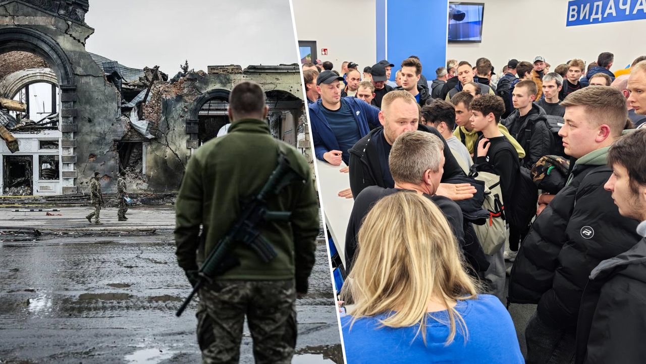 War in Ukraine / Ukrainian passport point in Warsaw