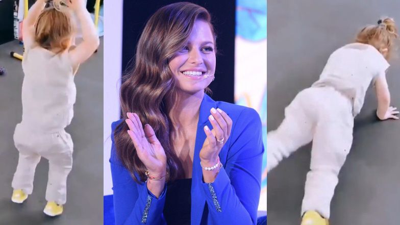 Klara Lewandowska zastępuje na siłowni Annę Lewandowską