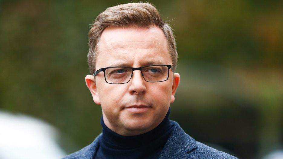 Konferencja prasowa Koalicji Obywatelskiej w Krakowie18.10.2021 Krakow Konferencja prasowa podczas ktorej Alicja Szczepanska zostala przedstawiona jako nowa radna Koalicji Obywatelskiej  N/z  Dariusz Jonski fot. Beata Zawrzel/REPORTERBeata Zawrzel/REPORTER
