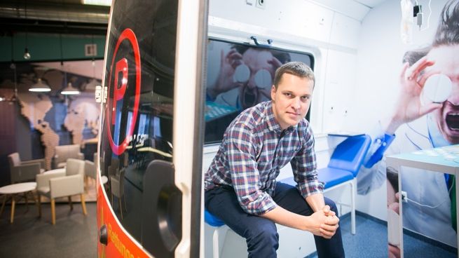 Mariusz Gralewski założył ZnanegoLekarza w 2012 r. Od tamtej pory firma doczekała się statusu "jednorożca"