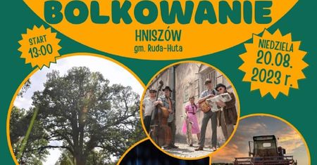 Bolkowanie w Hniszowie 2023. Występy kapel, zawody wędkarskie i inne atrakcje