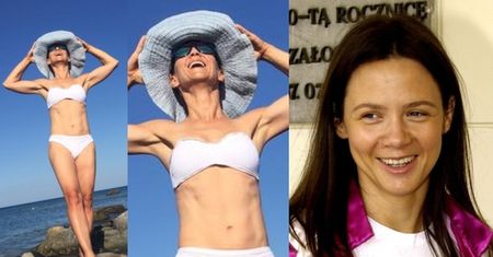 Kinga Rusin pozuje w bikini: "15 lat temu wstydziłam się pokazać w kostiumie!"