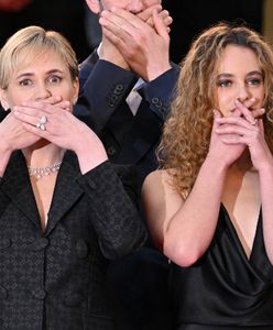 Wymowny gest w Cannes. Francuska aktorka sprzeciwia się przemocy seksualnej
