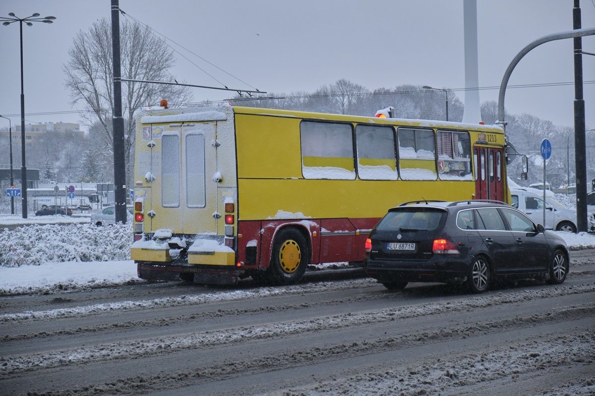 Holownik MPK Lublin interweniuje od rana do wielu zgłoszeń kierowców komunikacji miejskiej