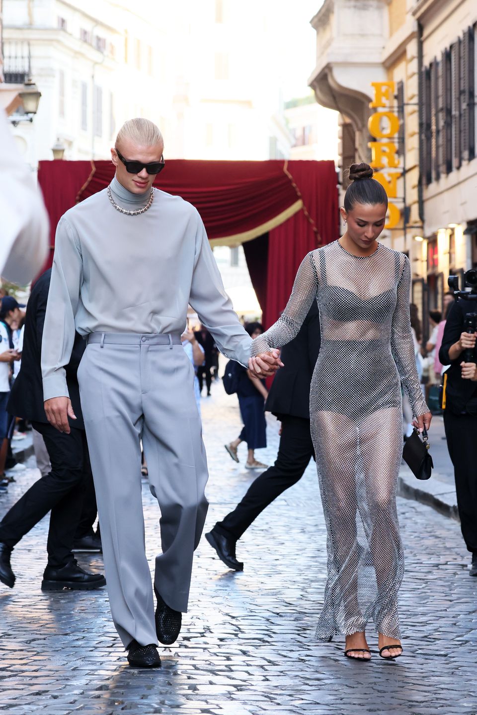 Isabel Haugseng Johansen i Erling Haaland