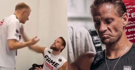Gorąco za kulisami FAME MMA: Sebastian Fabijański UDERZYŁ Tomasza Olejnika ze SWOJEGO zespołu. "Za*ebię ci w łeb" (WIDEO)
