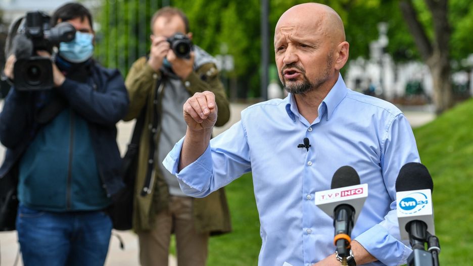 Incydent z senatorem Jackiem Burym. Sprawą zajął się wydział kontroli Komendy Stołecznej Policji 