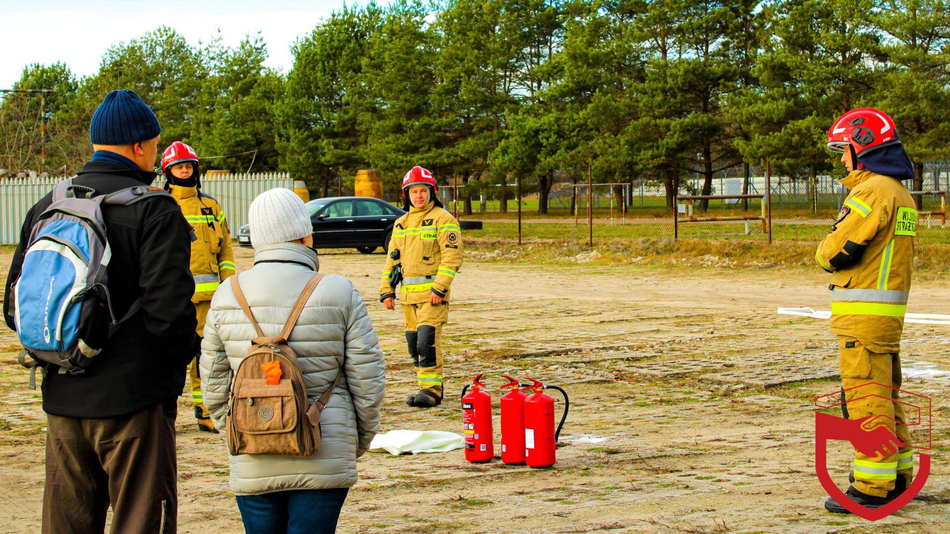 Zajęcia z gaszenia pożaru i reagnowania