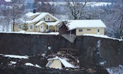 Norwegia. Osuwisko w Ask. Znaleziono ciało jednej z ofiar