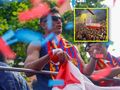 Lewandowski wypatrzył Polaków w tłumie. Taką mieli flagę