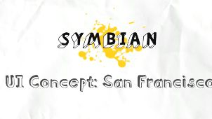 Koncepcyjny interfejs dla Symbiana: San Francisco 1
