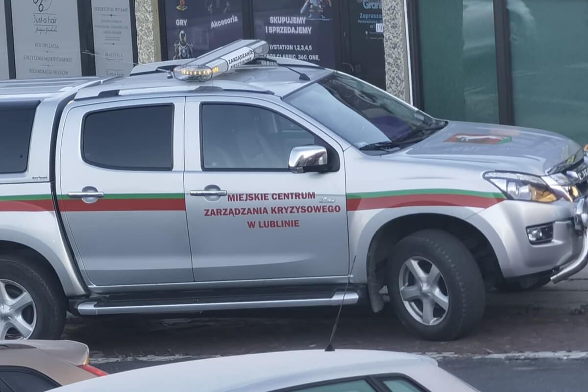 Pożar kamienicy przy ul. Lubartowskiej w Lublinie