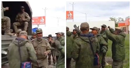 "Rosjanie" tańczą przed pójściem na front. Tylko zobaczcie, jak wyglądają