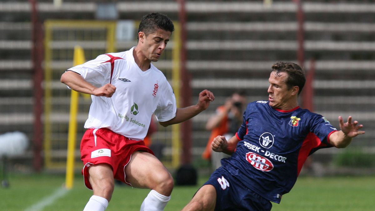 Zdjęcie okładkowe artykułu: Newspix / JAN MALEC / Na zdjęciu: Nazad Asaad (z lewej) podczas meczu ŁKS Łódź - Odra Wodzisław Śląski w 2008 roku