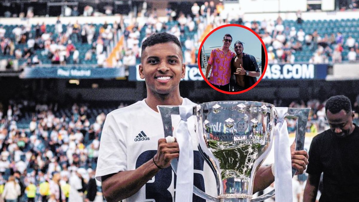 Rodrygo Goes nie mógł wytrzymać gdy zobaczył Lewandowskiego