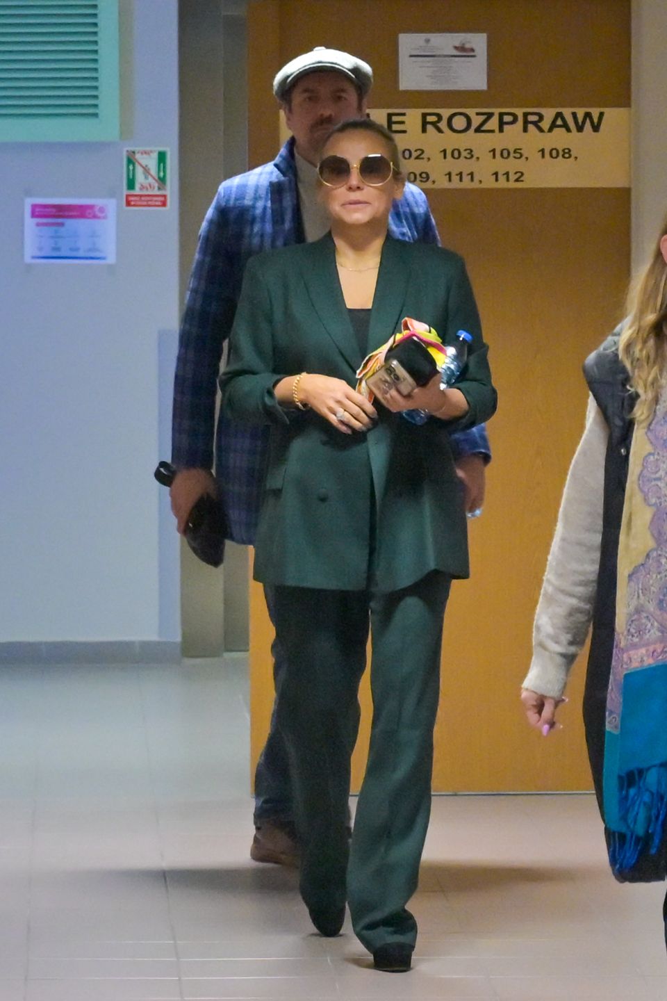 Anna Mucha i Jakub Wons w sądzie