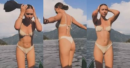 Sandra Kubicka pokazała się w bikini. Strój starannie wyeksponował sylwetkę