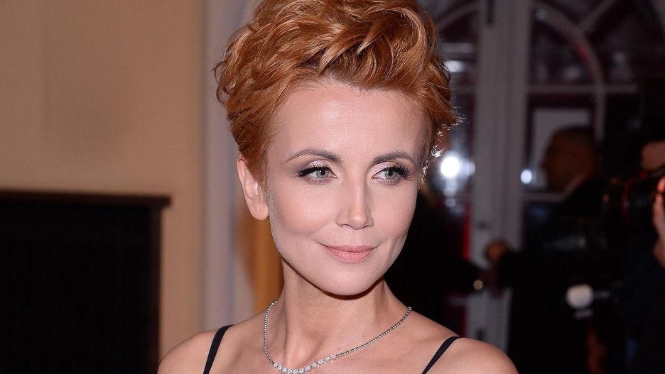 Katarzyna Zielińska wypoczywa w swoim ogrodzie