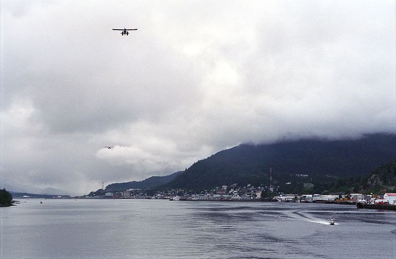 Ketchikan, w okolicy którego rozbił się samolot