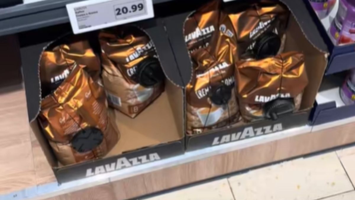 Taki widok w niemieckim Lidlu.