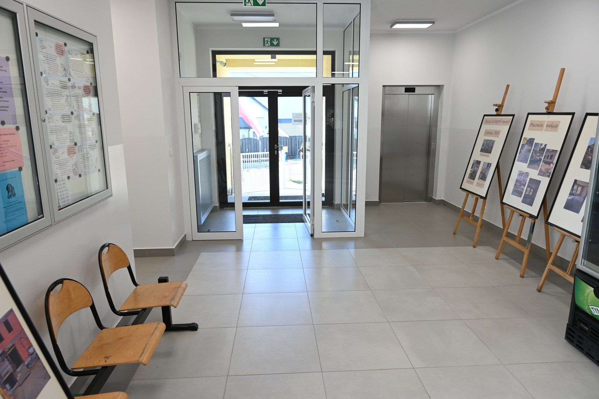 Szkoła Podstawowa numer 4 w Kielcach po remoncie.