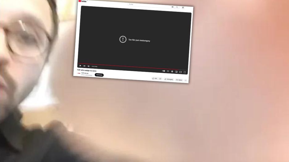 "Wydanie specjalne" TVP Info zniknęło z serwisu YouTube