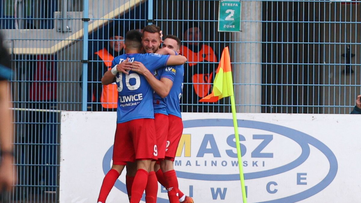 PAP / Michał Meissner / Na zdjęciu: piłkarze Piasta Gliwice