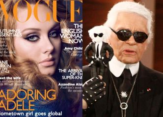 Lagerfeld: "Adele JEST ZA GRUBA, ale ma śliczną twarz"