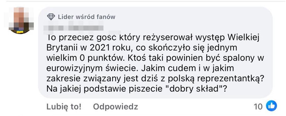 Reżyser eurowizyjnego występu Luny pracował wcześniej z Wielką Brytanią