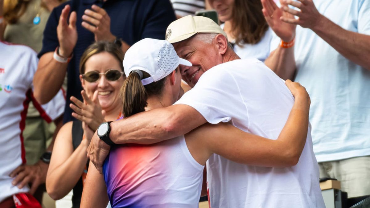 Getty Images / Robert Prange / Na zdjęciu: Tomasz Świątek i Iga Świątek