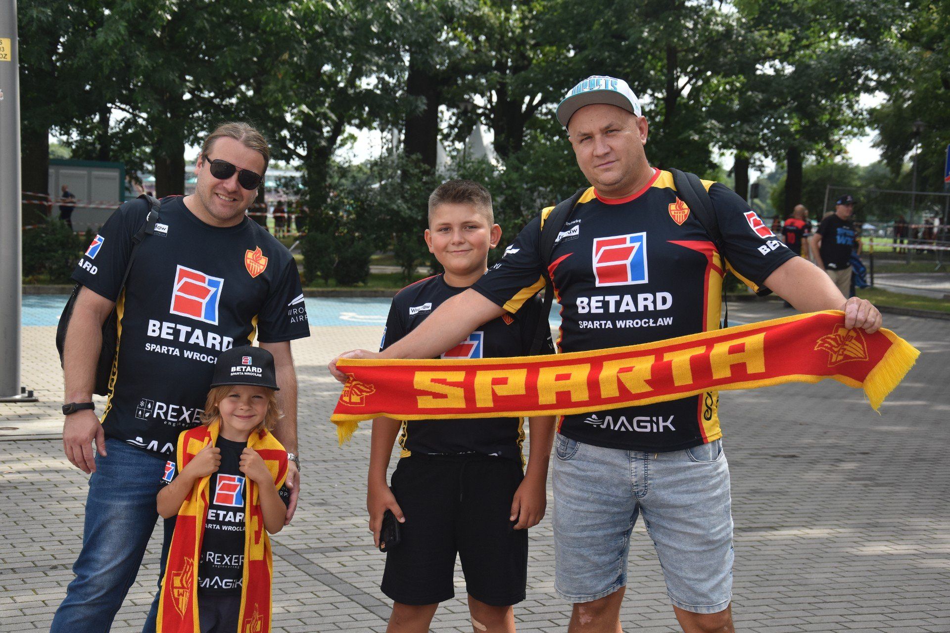 Kibice na meczu Sparta – GKM.
