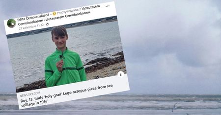 "Święty Graal" kolekcjonerów LEGO. 13-latek znalazł klocek na plaży