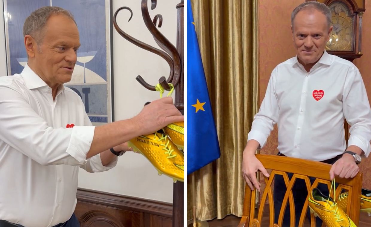 wiadomości,aktualności,WP Wiadomości Tusk dołącza do WOŚP. Poinformował o aukcji