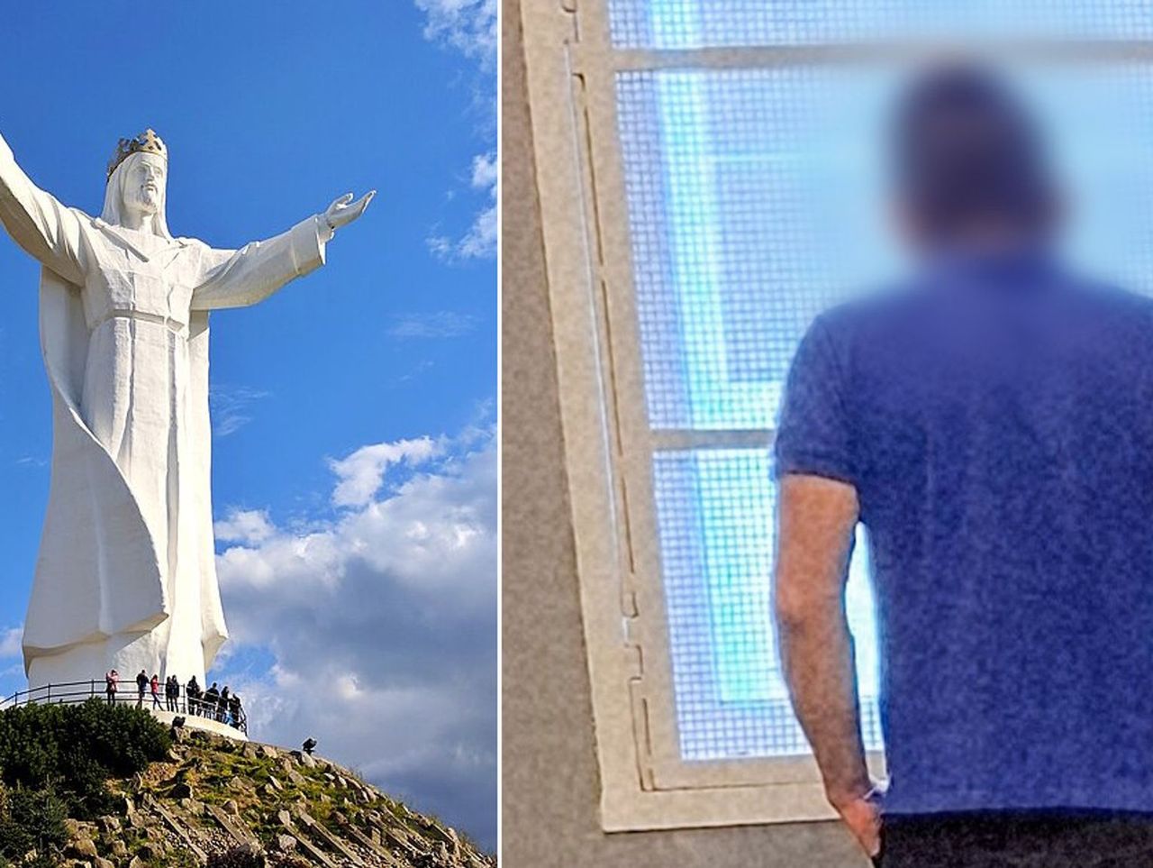 Świebodzin: Przebywał w Polsce nielegalnie. Tłumaczył, że chce zobaczyć pomnik Chrystusa