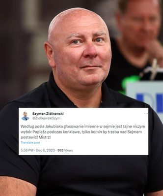 Mistrz olimpijski wbił szpilkę znanemu posłowi