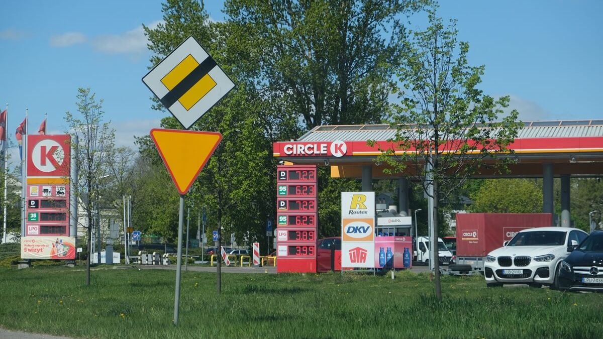 Ceny paliw na stacji Circle K przy al. Tysiąclecia w Lublinie - 29.04.2026