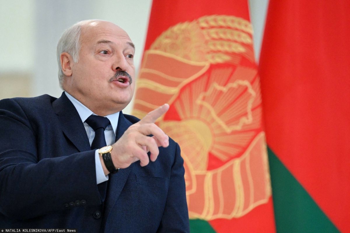 Konferencja prezydenta Aleksandra Łukaszenki z zagranicznymi mediami 
 