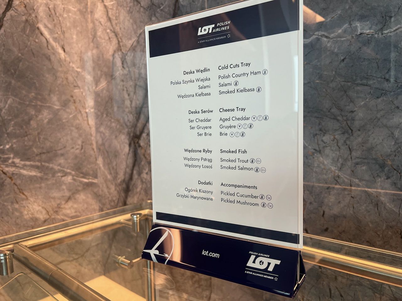 Business lounge LOT-u w Chicago