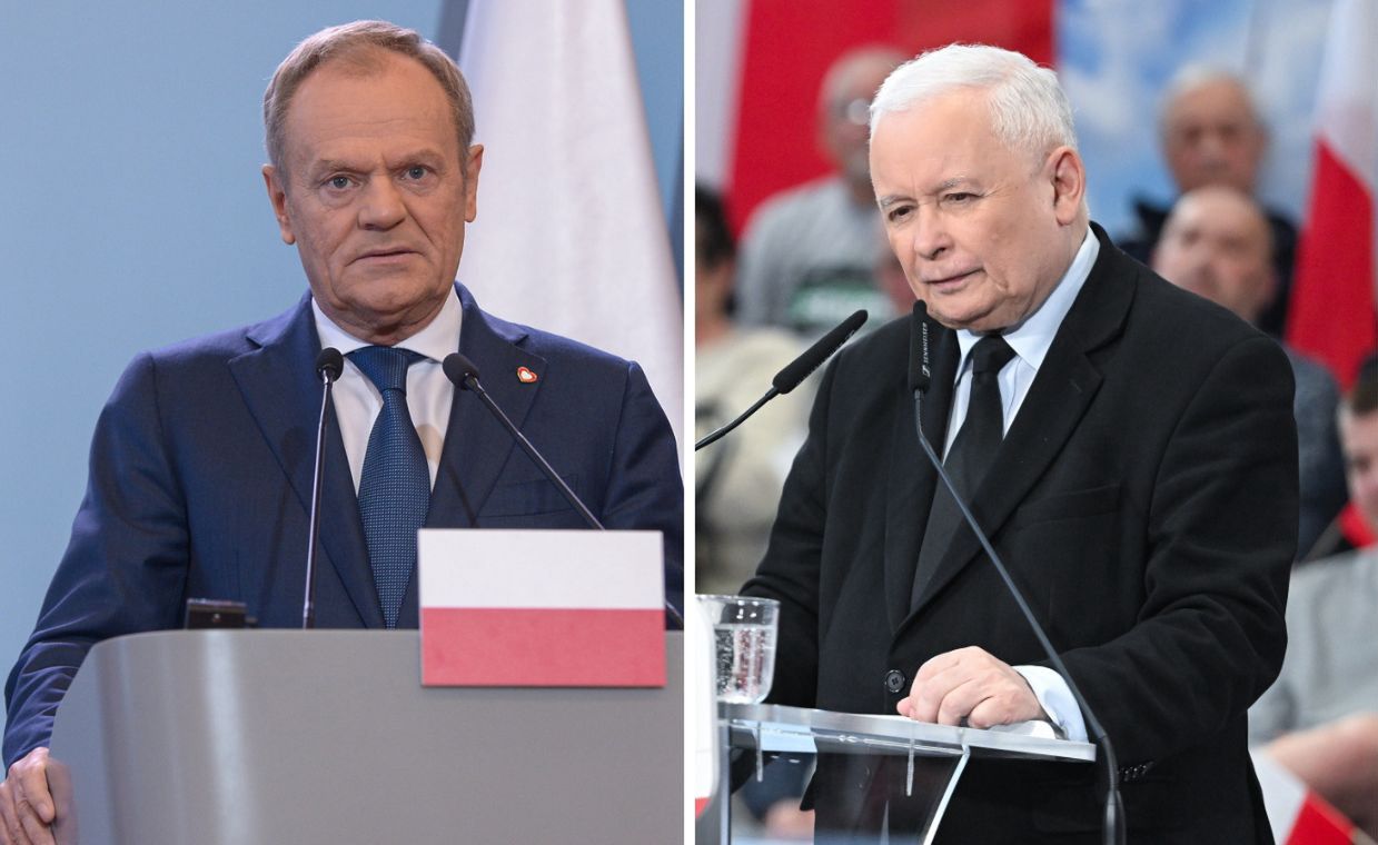 Donald Tusk, Jarosław Kaczyński