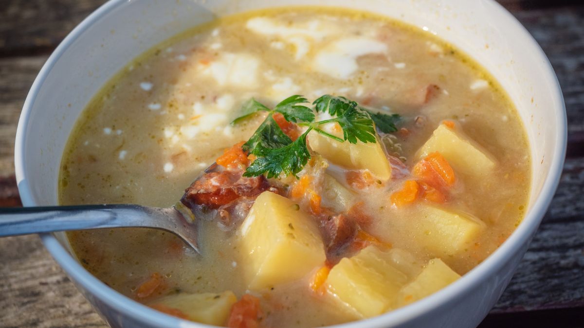 Zupa zapalanka - Pyszności